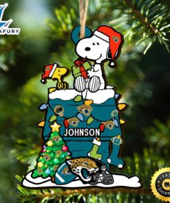 Jacksonville Jaguars Snoopy NFL Christmas…