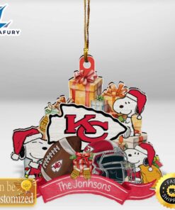 Kansas City Chiefs Snoopy Christmas…