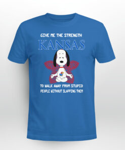 Kansas Jayhawks Snoopy Yoga Give…