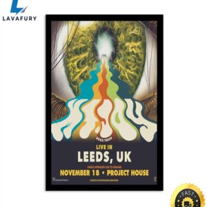 Leeds, UK November 18 Mt.Joy Live In Project House Tour 2023 Poster