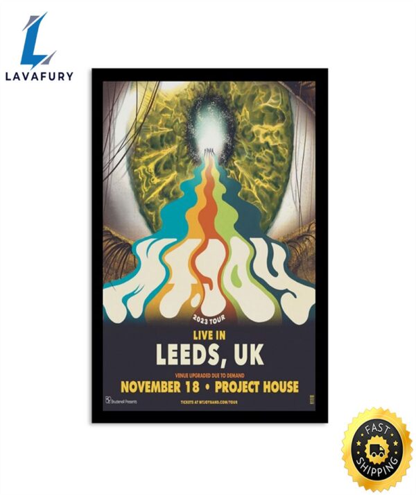 Leeds, UK November 18 Mt.Joy Live In Project House Tour 2023 Poster