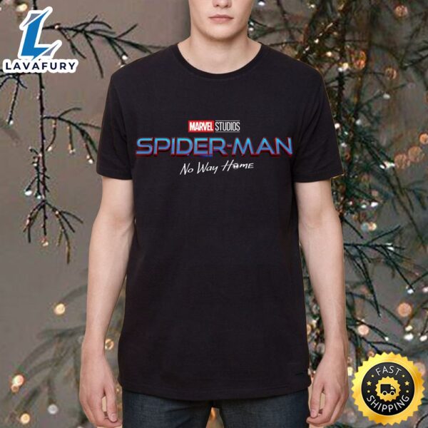 Marvel Studios Spider Man No Way Home Movie Logo T-Shirt