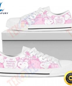 Mens Womens Pink Snoopy Low…