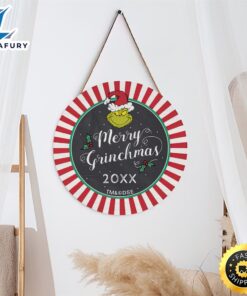 Merry Christmas 20XX The Grinch Christmas 2023 Grinch Christmas Sign