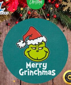 Merry Grinchmas Funny Grinch Face 2023 Grinch Merry Christmas Sign