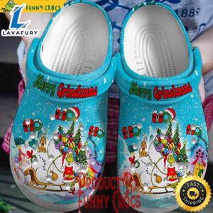 Merry Grinchmas Hohoho Christmas Crocs…