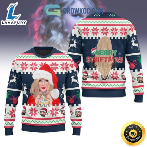 Merry Swiftmas Snow Christmas Ugly Sweater