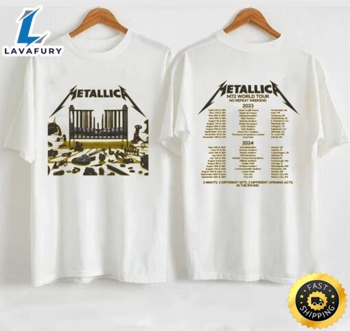 Metallica Tour 2023 Shirt, Metallica Skull Shirt