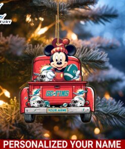 Miami Dolphins Mickey Mouse Ornament…