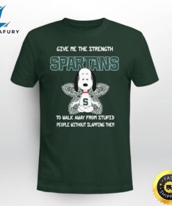 Michigan State Spartans Snoopy Yoga…