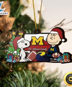 Michigan Wolverines Snoopy Christmas NCAA…