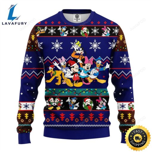 Mickey Mouse And Friends Ugly Christmas Sweater,