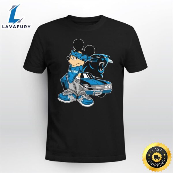 Mickey Mouse Carolina Panthers Super Cool Tshirt