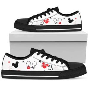 Mickey Mouse Custom Shoes Low Top