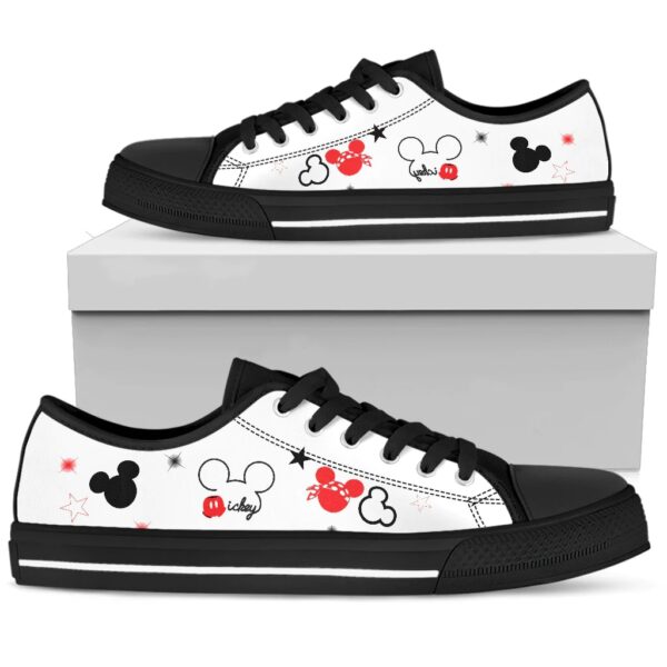Mickey Mouse Custom Shoes Low Top