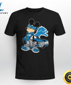 Mickey Mouse Detroit Lions Super Cool Tshirt