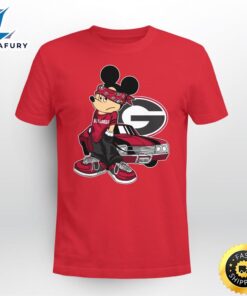 Mickey Mouse Georgia Bulldogs Super Cool Tshirt