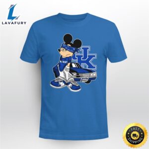 Mickey Mouse Kentucky Wildcats Super Cool Tshirt