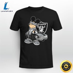 Mickey Mouse Las Vegas Raiders Super Cool Tshirt