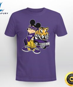 Mickey Mouse Lsu Tigers Super Cool Tshirt