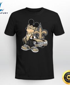 Mickey Mouse New Orleans Saints Super Cool Tshirt