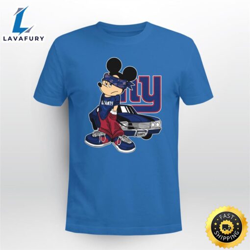 Mickey Mouse New York Giants Super Cool Tshirt