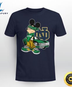 Mickey Mouse Notre Dame Fighting Irish Super Cool Tshirt