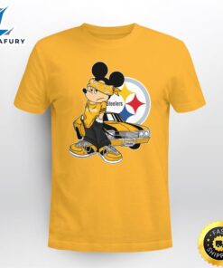 Mickey Mouse Pittsburgh Steelers Super Cool Tshirt