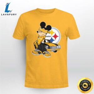 Mickey Mouse Pittsburgh Steelers Super Cool Tshirt