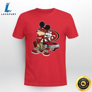 Mickey Mouse San Francisco 49ers Super Cool Tshirt