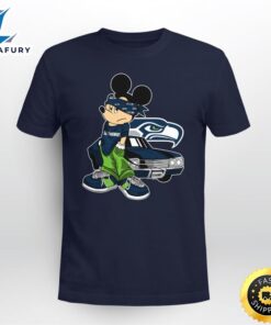 Mickey Mouse Seattle Seahawks Super Cool Tshirt