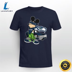 Mickey Mouse Seattle Seahawks Super Cool Tshirt
