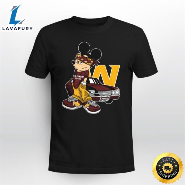 Mickey Mouse Washington Football Team Super Cool Tshirt