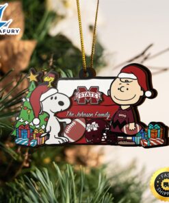 Mississippi State Bulldogs Snoopy Christmas…