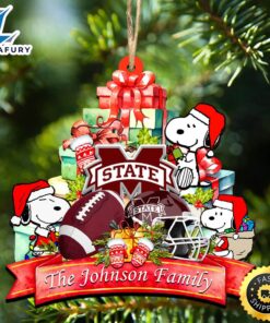 Mississippi State Bulldogs Snoopy Christmas…