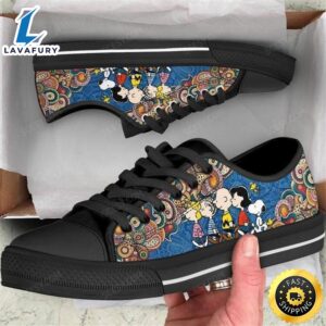 Movie Peanuts Snoopy Low-Top Shoes