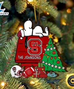 NC State Wolfpack Snoopy Christmas…