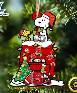 NC State Wolfpack Snoopy Christmas…
