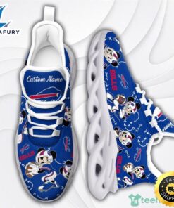 NFL Buffalo Bills Mickey Custom Name Max Soul Sneaker Running Shoes