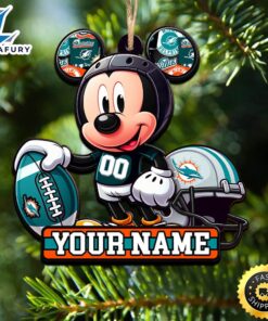 NFL Miami Dolphins Mickey Mouse…