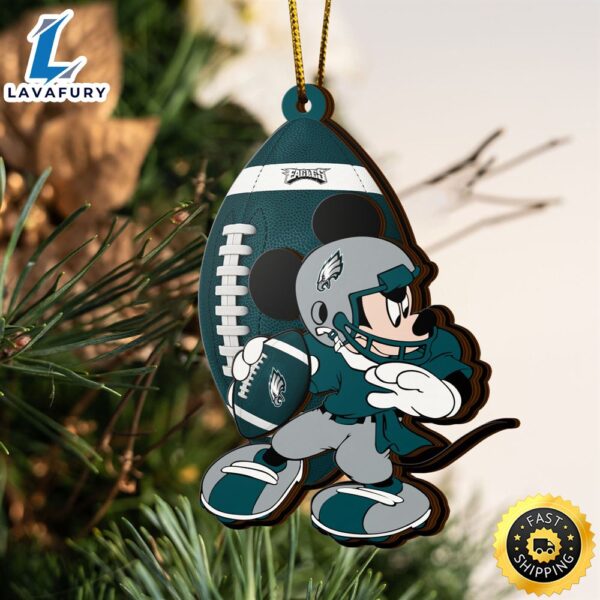 NFL Philadelphia Eagles Mickey Mouse Christmas Ornament