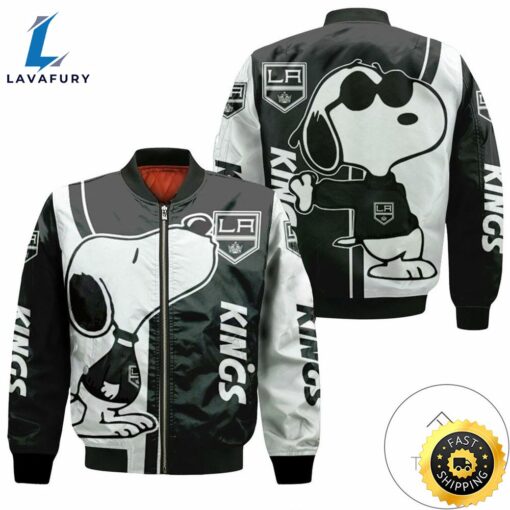 NHL Los Angeles Kings Snoopy Lover Bomber Jacket