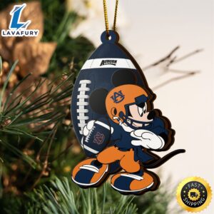 Ncaa Auburn Tigers Mickey Mouse Christmas Ornament