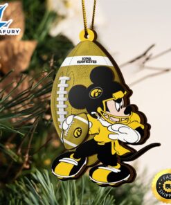 Ncaa Iowa Hawkeyes Mickey Mouse Christmas Ornament