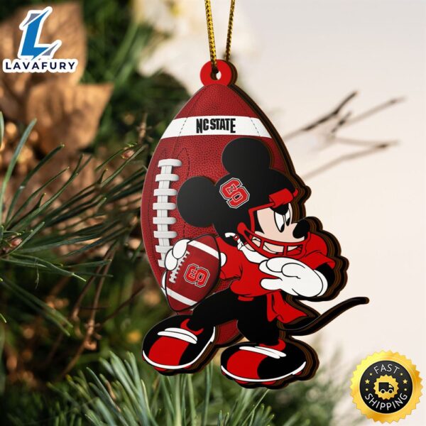 Ncaa Nc State Wolfpack Mickey Mouse Christmas Ornament