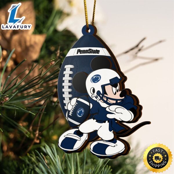 Ncaa Penn State Nittany Lions Mickey Mouse Christmas Ornament