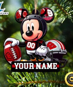 Ncaa Wisconsin Badgers Mickey Mouse…
