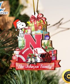 Nebraska Cornhuskers And Snoopy Christmas…