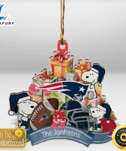 New England Patriots Snoopy Christmas…