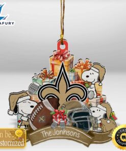 New Orleans Saints Snoopy Christmas…